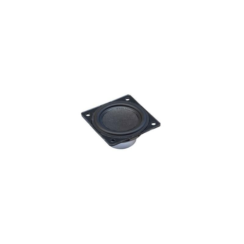 1 pcs : CDS-4221-44SP - 4 Ohms General Purpose Speaker 4 W 184 Hz ~ 20 kHz Top Round, Square Frame