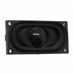 1 pcs : K 20.40 - 8 OHM - 8 Ohms General Purpose Speaker 1 W 400 Hz ~ 20 kHz Top Oval, Rectangular Frame