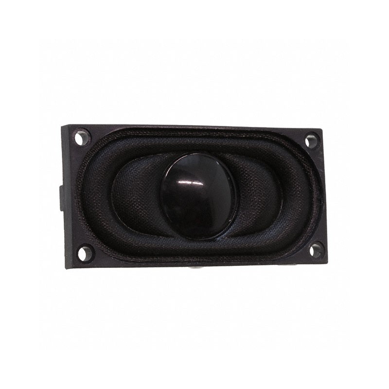 1 pcs : K 20.40 - 8 OHM - 8 Ohms General Purpose Speaker 1 W 400 Hz ~ 20 kHz Top Oval, Rectangular Frame