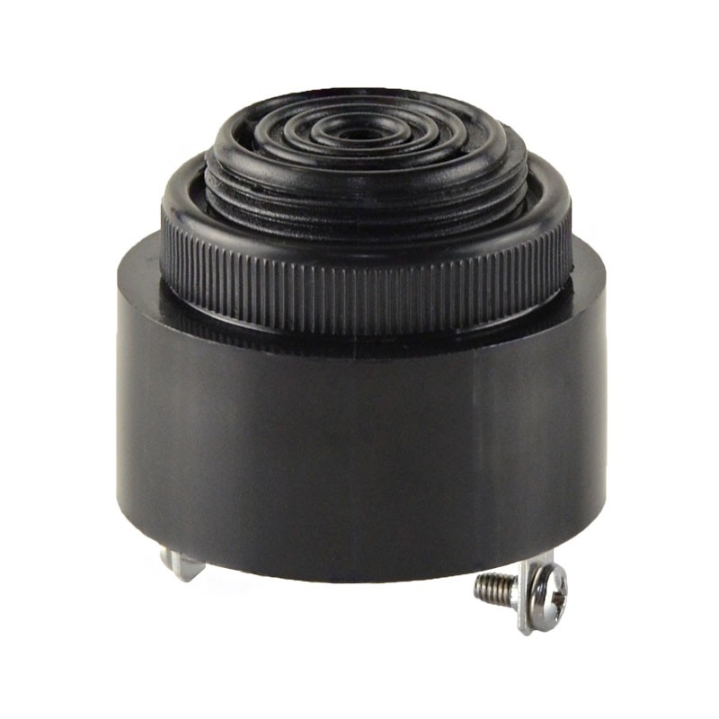 1 pcs : CPI-4233C-120 - Buzzers Indicator, Internally Driven Piezo 12 V 12mA 2.8kHz 94dB @ 12V, 30cm Panel Mount Screw Terminal,