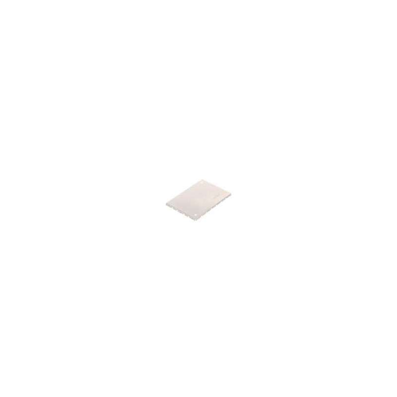 1 pcs : 2118729-4 - EMI Gaskets, Sheets, Absorbers & Shielding AL, 31.10mmx44.60mm Std Shield Cover