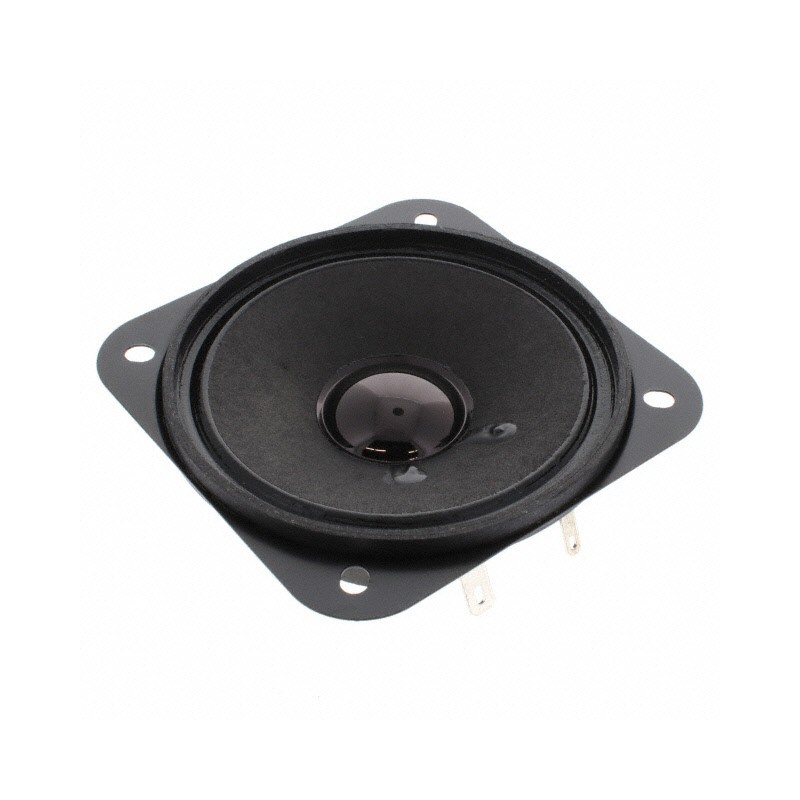 1 pcs : FR 77- 8 OHM - 8 Ohms General Purpose Speaker 5 W 150 Hz ~ 20 kHz Top Round, Square Frame