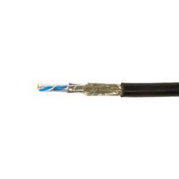 1 Reel of 152 M - Alpha Wire Cat5e Ethernet Cable, Black PUR Sheath, 152m, Low Smoke Zero Halogen (LSZH)
