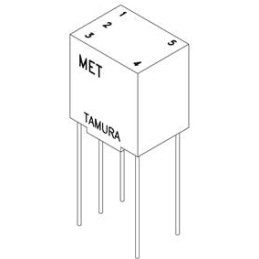 1 pcs : MET-60 - Audio & Signal Transformers THROUGH HOLE 135:135CT