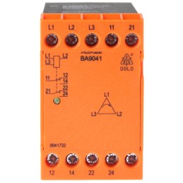 1 pcs - Dold Phase Monitoring Relay, 3 Phase, DPDT, DIN Rail