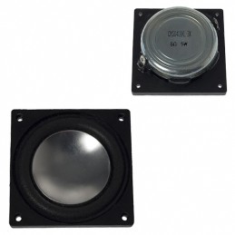1 pcs : CMS0401KL-3X - 8 Ohms General Purpose Speaker 5 W 312 Hz ~ 20 kHz Top Round, Square Frame