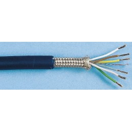 1 Reel of 20 M - Igus chainflex CF11 Data Cable, 0.25 mm², Screened, 20m, Grey TPE Sheath, 24 AWG