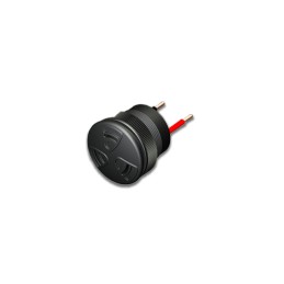 1 pcs : TMC-86-531-W - Buzzers Indicator, Internally Driven Piezo 2 ~ 15mA 2.9kHz 95dB @ 24V, 61cm Panel Mount Wire Leads