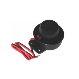 1 pcs : PS-983Q - Buzzers Indicator, Internally Driven Piezo 12 V 150mA 1.5kHz 105dB @ 12V, 100cm Panel Mount, Flange Wire Leads