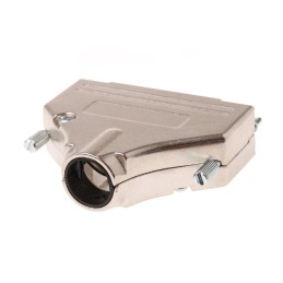 1 pcs - MH Connectors MHDTZK Series Zinc D Sub Backshell, 50 Way, Strain Relief