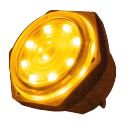 1 pcs : CLI-3623Y-95T - Buzzers Indicator, Internally Driven Piezo 12 V 18mA 3.5kHz 95dB @ 12V, 30cm Panel Mount PC Pins