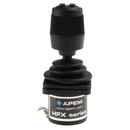 1 pcs - Apem 3-Axis Hall Effect Joystick Button, Hall Effect, IP65, IP68 4.75V