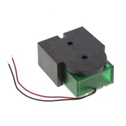 1 pcs : PS-733WDG-SQ - Buzzers Indicator, Internally Driven Piezo 12 V 200mA 2.5kHz ~ 4.5kHz 85dB @ 12V, 300cm Surface Mount Wir
