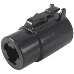 1 pcs - Deutsch Circular Connector, 1 Contacts, Cable Mount, Plug, Female, DTHD Series