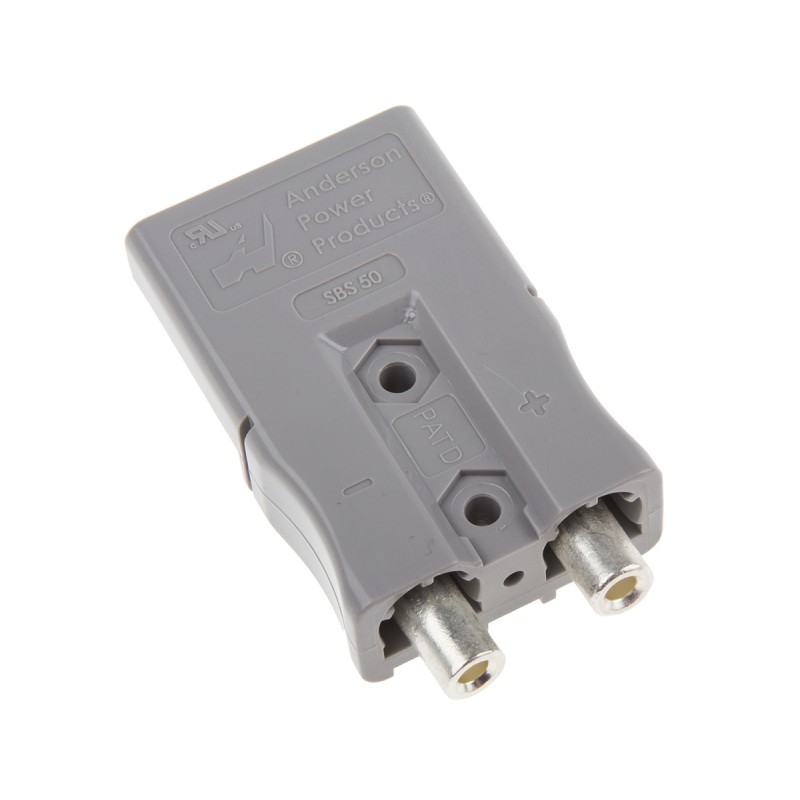 1 pcs - Anderson Power Products, SBS Series Male 2 Way Battery Connector, 110A, 600 V