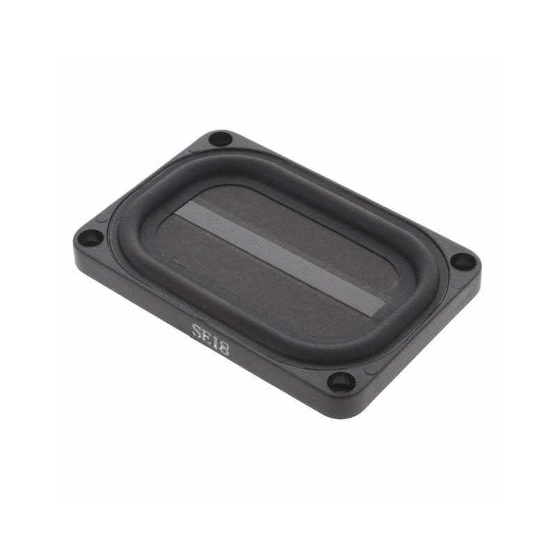 1 pcs : SC 4.6 FL - 8 OHM - 8 Ohms General Purpose Speaker 4 W 100 Hz ~ 20 kHz Top Oval, Rectangular Frame