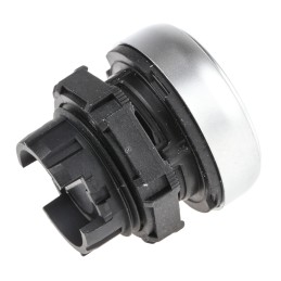 1 pcs - Lovato Platinum Series Black Spring Return Push Button Head, 22mm Cutout, IP66, IP67, IP69K