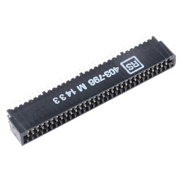 1 pcs - Cinch Edge Connector, PCB Mount, 31-Contacts, 2.54mm Pitch, 2-Row, Solder Termination