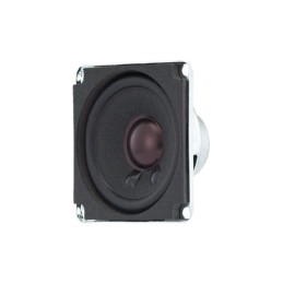 1 pcs : FRWS 5 SC - 8 OHM - 8 Ohms General Purpose Speaker 4 W 200 Hz ~ 20 kHz Top Round, Square Frame