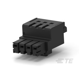 1 pcs - TE Connectivity 5mm Pitch 4 Way Pluggable Terminal Block, Plug, Plug-In