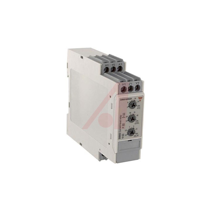1 pcs - Carlo Gavazzi Current Monitoring Relay, 1 Phase, SPDT, Maximum of 4 V ac, 150 mV ac/dc, DIN Rail