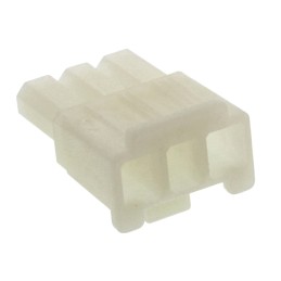 10 pcs - Molex Female Connector Housing, 4.8mm Pitch, 3 Way, 1 Row