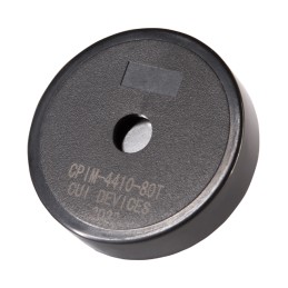 1 pcs : CPIM-4410-80T - Buzzers Indicator, Internally Driven Piezo 5 V 20mA 150Hz ~ 4kHz 80dB @ 5V, 10cm Through Hole PC Pins