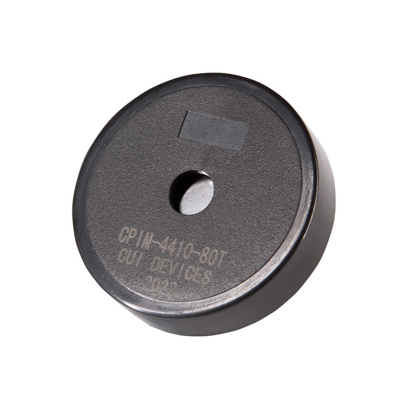 1 pcs : CPIM-4410-80T - Buzzers Indicator, Internally Driven Piezo 5 V 20mA 150Hz ~ 4kHz 80dB @ 5V, 10cm Through Hole PC Pins