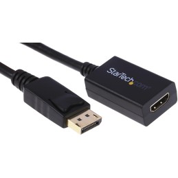 1 pcs - Startech DisplayPort to HDMI Adapter, 210mm Length - 1920 x 1200 Maximum Resolution