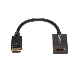 1 pcs - Startech DisplayPort to HDMI Adapter, 210mm Length - 1920 x 1200 Maximum Resolution