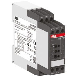 1 pcs - ABB Current Monitoring Relay, 1 Phase, DPDT, DIN Rail