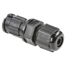 1 pcs - Amphenol Industrial Circular Connector, 6 Contacts, Panel Mount, Plug, Male, IP67, Ceres Series