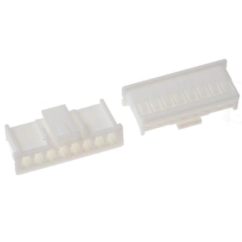 10 pcs - JST, XA Female Connector Housing, 2.5mm Pitch, 8 Way, 1 Row