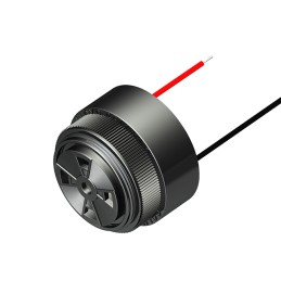 1 pcs : LB-07-530-W(S) - Buzzers Indicator, Internally Driven Piezo 2 ~ 20mA 2.9kHz 85dB @ 30V, 61cm Panel Mount Wire Leads