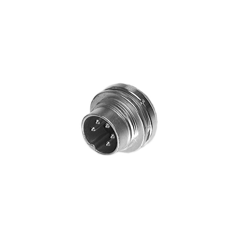 1 pcs - Amphenol Industrial, signalmate C091 12 Pole M16 Din Plug, 3.0A, 150.0 V IP40, Screw On, Panel Mount