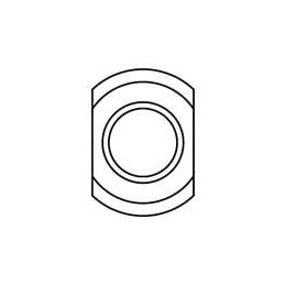 1 pcs : B65812C2005X000 - Ferrite Cores & Accessories WAS-RM8-2 MAKROFOL KL3