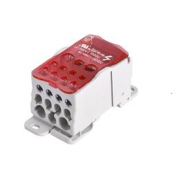 1 pcs - RS PRO Distribution Block, 7 Way, 500A, White