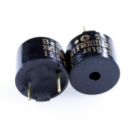 5 pcs : BMT1212XH9.5 - Buzzers Magnetic 12 V 30mA 2.3kHz 85dB @ 12V, 10cm Through Hole PC Pins