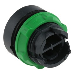 1 pcs - Schneider Electric Harmony XB5 Series Black Spring Return Push Button Head, 22mm Cutout, IP66, IP67, IP69K