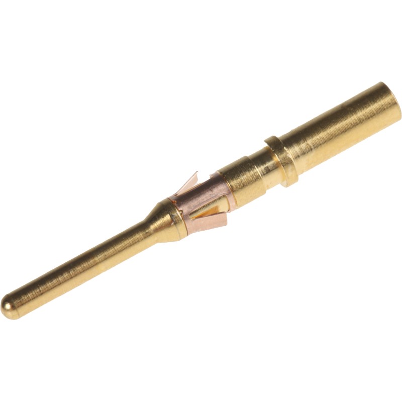 10 pcs - Souriau Male Crimp Circular Connector Contact, Contact Size 16, Wire Size 20 - 16 AWG