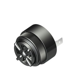 1 pcs : LS-V07-530-Q - Buzzers Indicator, Internally Driven Piezo 2 ~ 20mA 2.9kHz 85dB @ 30V, 61cm Panel Mount Quick Connect Tab