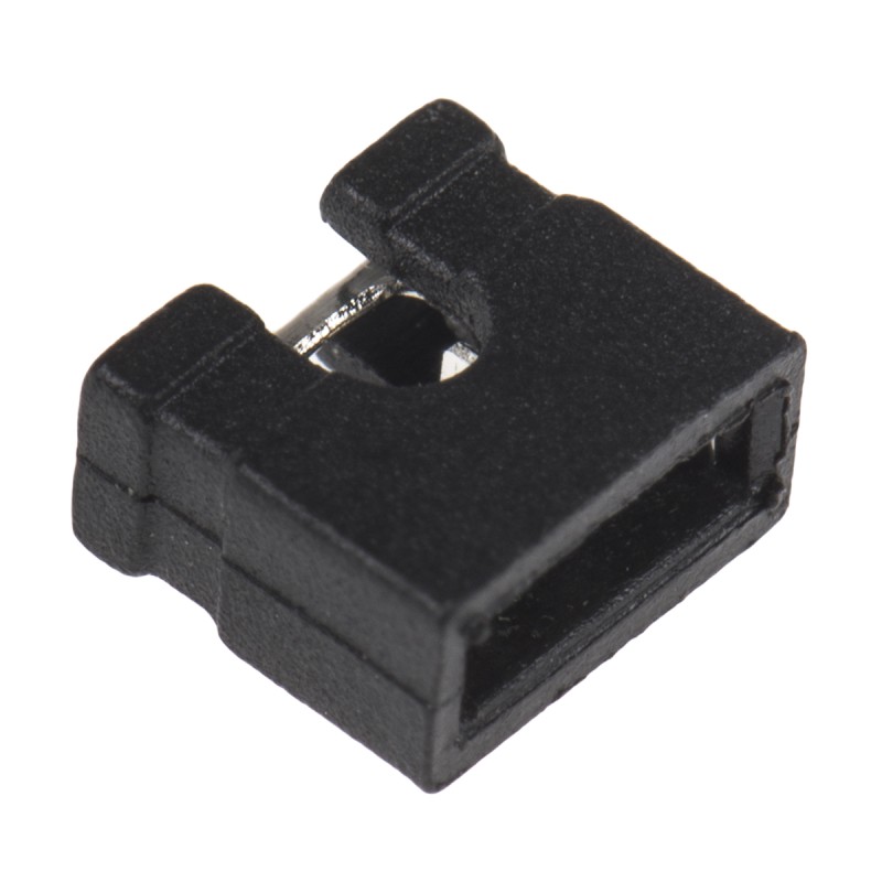 250 pcs - ASSMANN WSW Jumper Female Straight Black Open Top 2 Way 1 Row 2.54mm Pitch