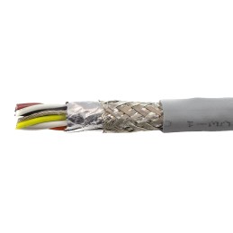1 Reel of 30 M - Alpha Wire Twisted Pair Data Cable, 5 Pairs, 0.24 mm², 10 Cores, 24 AWG, Screened, 30m, Grey Sheath