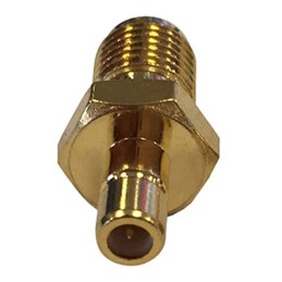 1 pcs - RF Solutions Straight 50Ω RF Adapter SMB Plug to SMA Socket