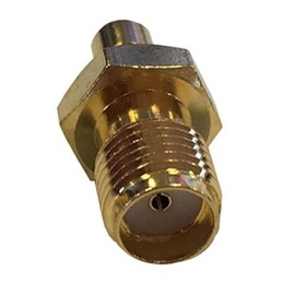 1 pcs - RF Solutions Straight 50Ω RF Adapter SMB Plug to SMA Socket