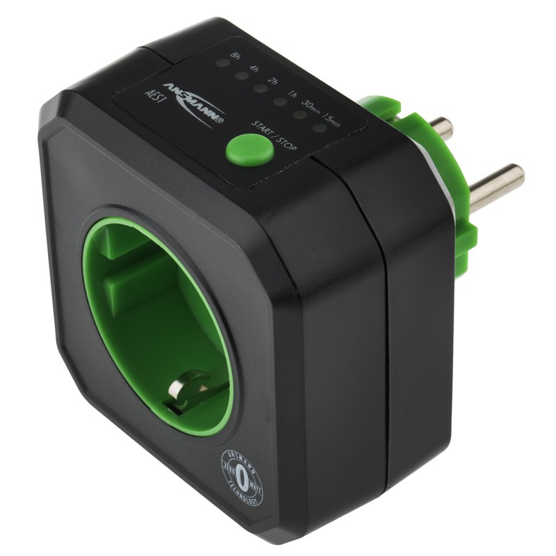 1 pcs - Ansmann AES1 Digital Plug In Timer