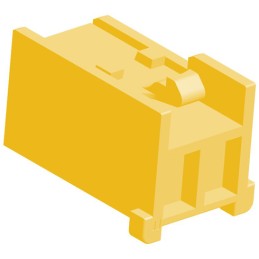 10 pcs - TE Connectivity, Grace Inertia Male Connector Housing, 2.5mm Pitch, 2 Way, 1 Row