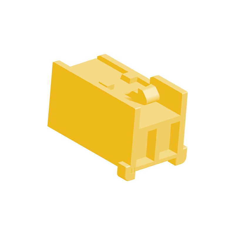 10 pcs - TE Connectivity, Grace Inertia Male Connector Housing, 2.5mm Pitch, 2 Way, 1 Row