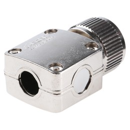 1 pcs - Jaeger 6 Way Cable Mount MIL Spec Circular Connector Plug, Pin Contacts, MIL-DTL-5015