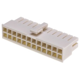 200 pcs - Molex, Mini-Fit Jr Female Connector Housing, 4.2mm Pitch, 24 Way, 2 Row